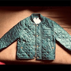 Burberry boys 3t bomber quilted jacket